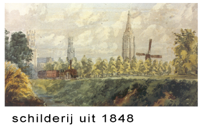 station schilderij uit 1848